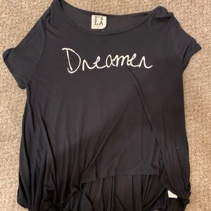 Knit short sleeve “Dreamer” shirt